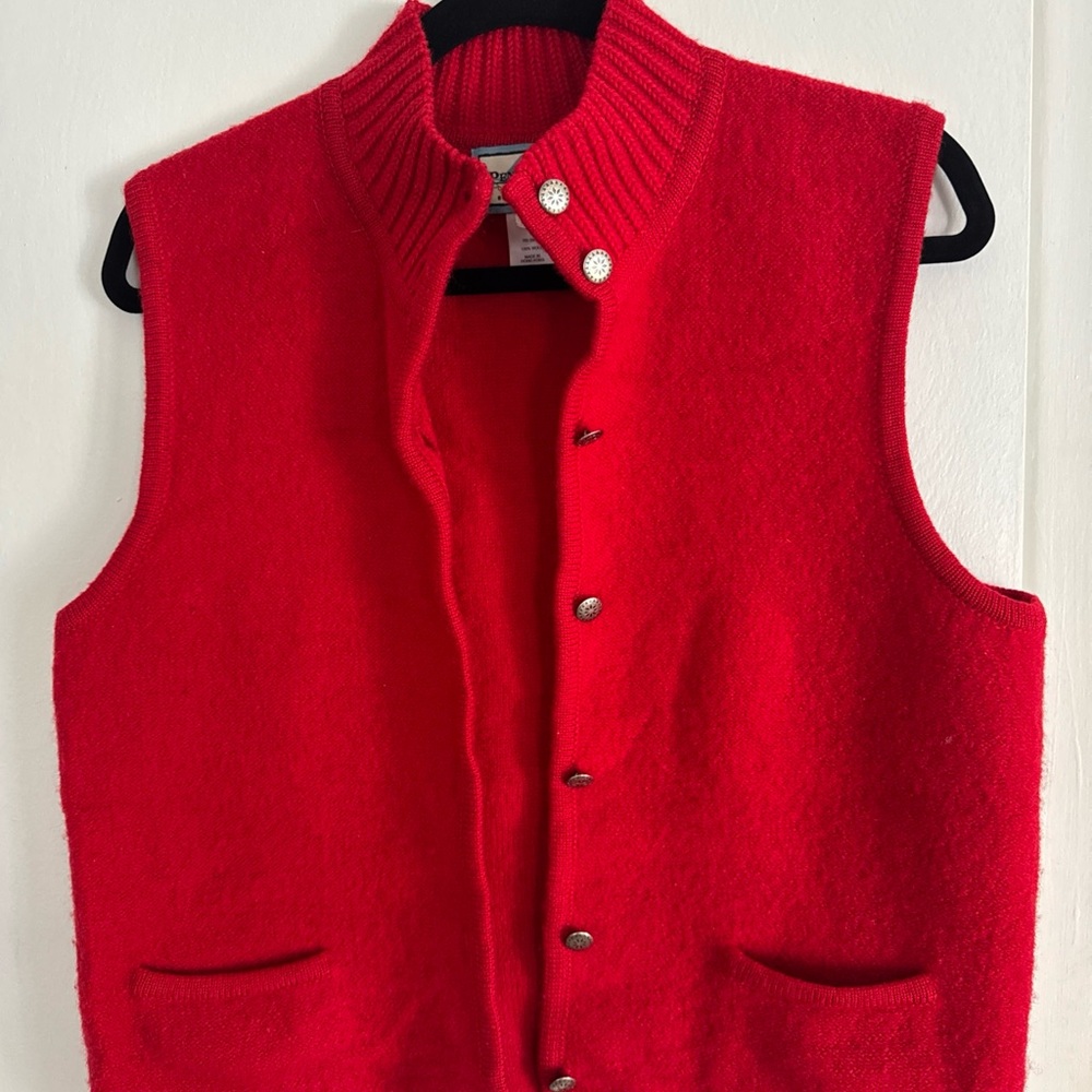 Women’s Pendleton Wool Vest